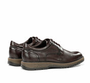 ZAPATO CASUAL HOMBRE CORDON FLUCHOS COLOR MARRON BUGGY F2319 HABANA CAFÉ
