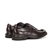 ZAPATO HOMBRE FLUCHOS COLOR MARRON LISO CON CORDONES F0631 BELGAS