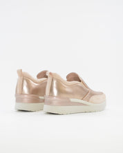 DEPORTIVO STONEFLY MUJER SLIP ON METALIZADO ORO PLANTILLA EXTRAHIBLE
