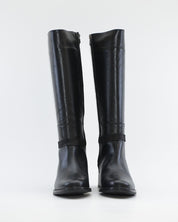 BOTA ALTA MUJER PIEL COLOR NEGRO DORKING by FLUCHOS D8965