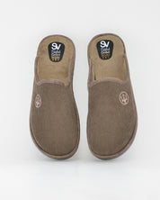 ZAPATILLAS DE CASA HOMBRE SALVI 09D-244 TRIANA TOSTADO TRIDENTE