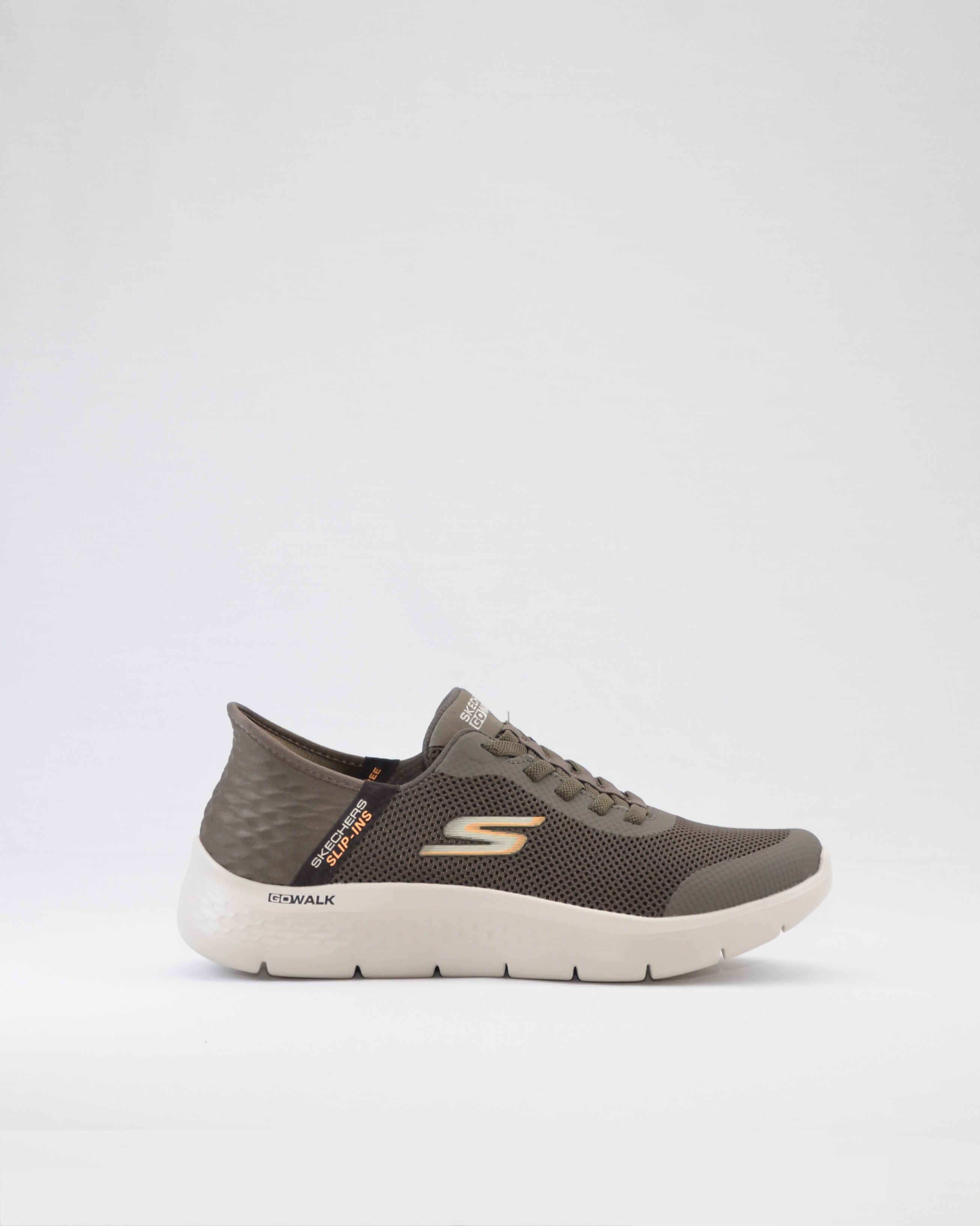 SNEAKERS HOMBRE SKECHERS MARRON 216324 BRN ELASTICOS SLIP-INS
