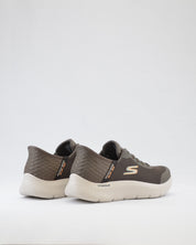 SNEAKERS HOMBRE SKECHERS MARRON 216324 BRN ELASTICOS SLIP-INS