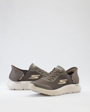SNEAKERS HOMBRE SKECHERS MARRON 216324 BRN ELASTICOS SLIP-INS