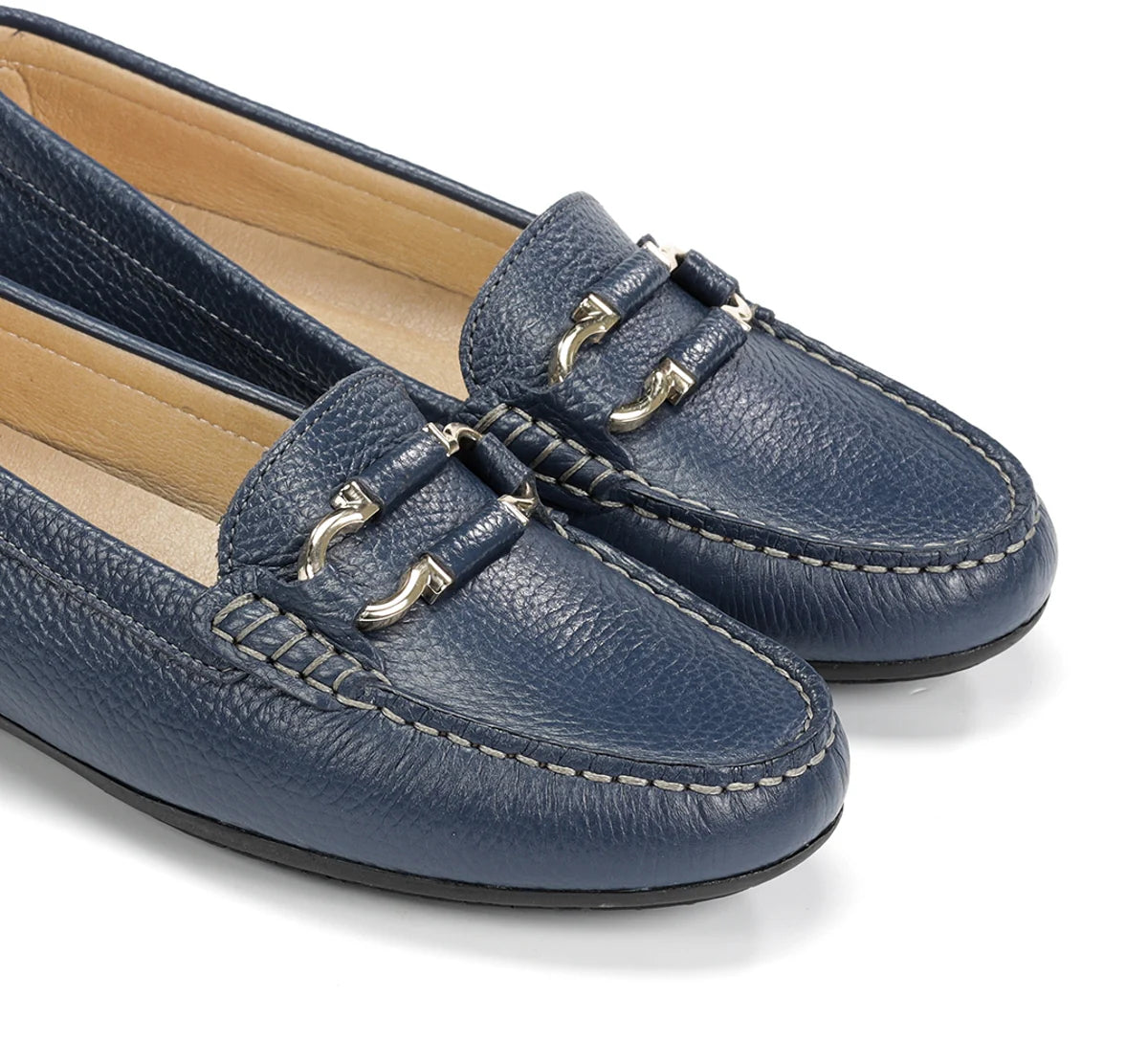 ZAPATO MOCASIN MUJER FLUCHOS COLOR AZUL MARINO BRUNI F2156