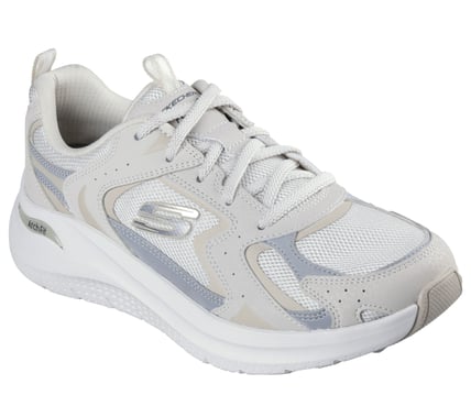 SNEAKERS MUJER SKECHERS BLANCO MORADO 150332 NAT