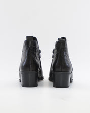 BOTIN MUJER TACON ANCHO PIEL NEGRO KAOLA 3056