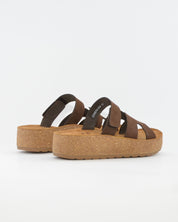 SANDALIA TIRAS PLATAFORMA NOBUCK MARRON HAPPY MONK GOMERA 004