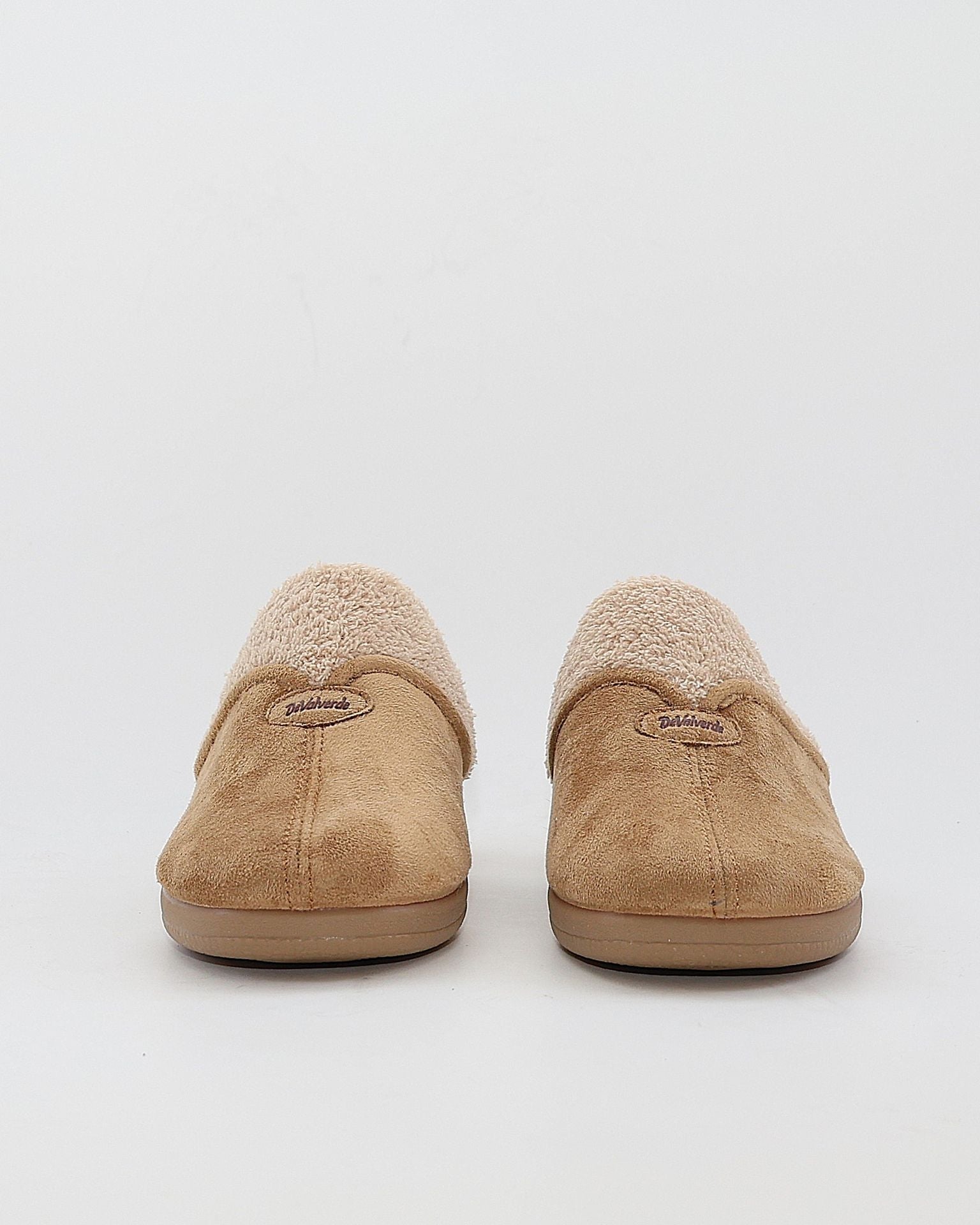 ZAPATILLAS DE CASA MUJER ABIERTA DEVALVERDE 1123 ARENA