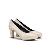 ZAPATO SALON PLATAFORMA COLOR HIELO