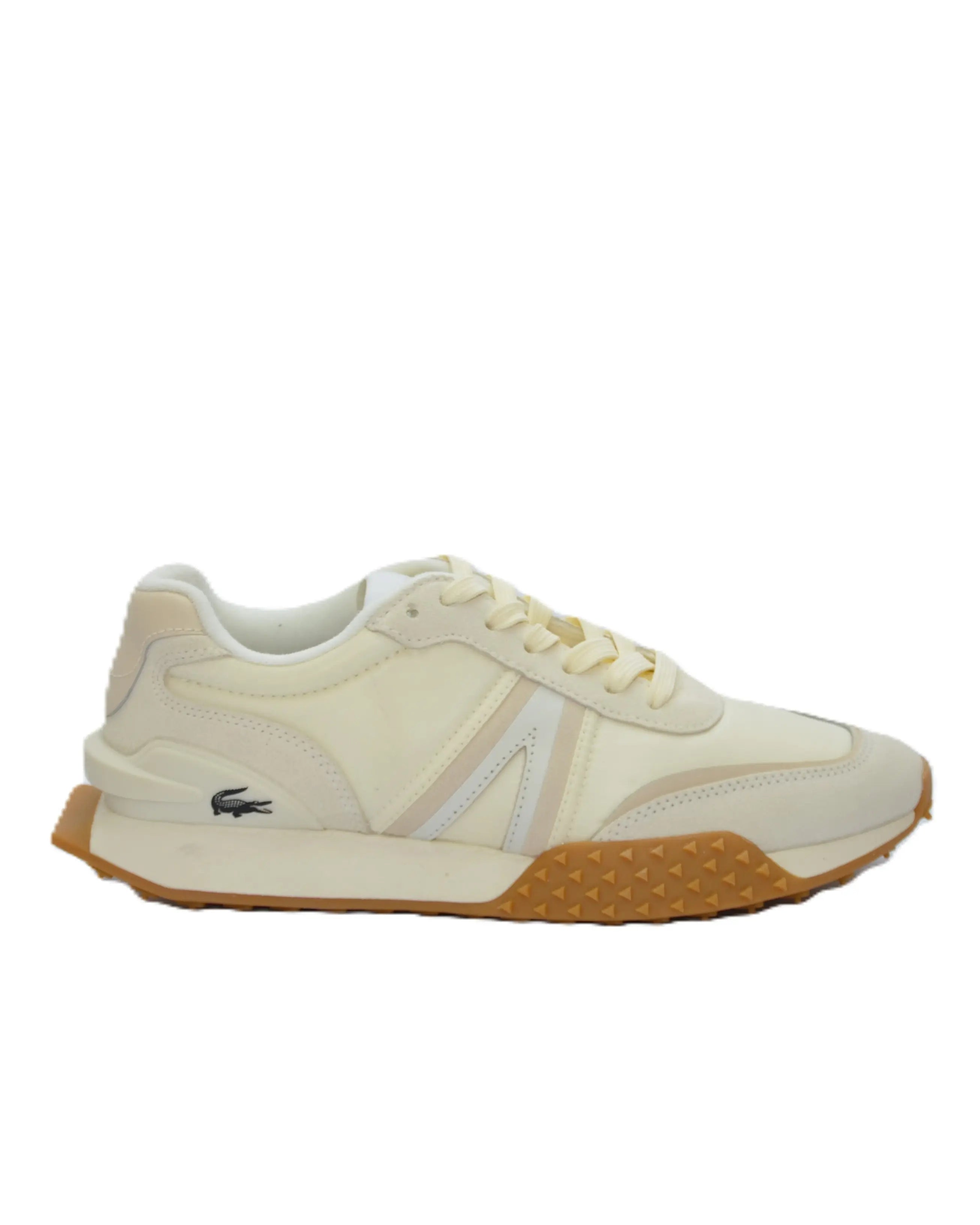 SNEAKERS MUJER LACOSTE L-SPIN OFF WHITE NAT