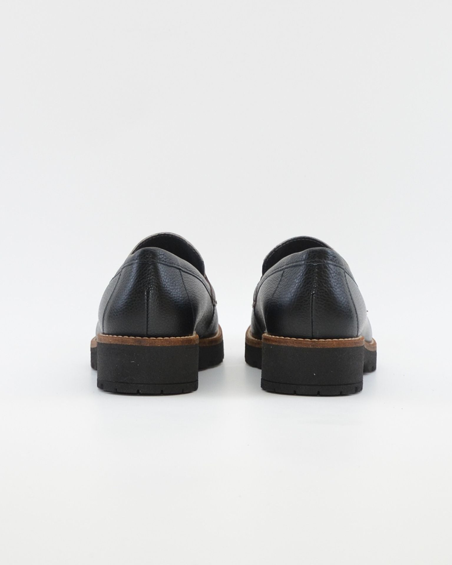 ZAPATO MOCASIN MUJER NEGRO MARRON TOPO PLANTILLA EXTRAIBLE PITILLOS 11564