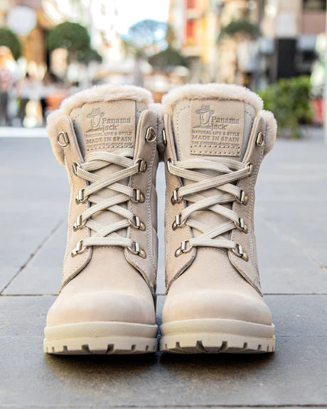 BOTA MUJER PANAMA JACK TUSCANI B28 NOBUCK CRUDO RAW