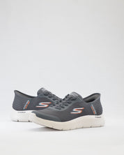 SNEAKERS HOMBRE SKECHERS GRIS 216324 GRY ELASTICOS SLIP-INS