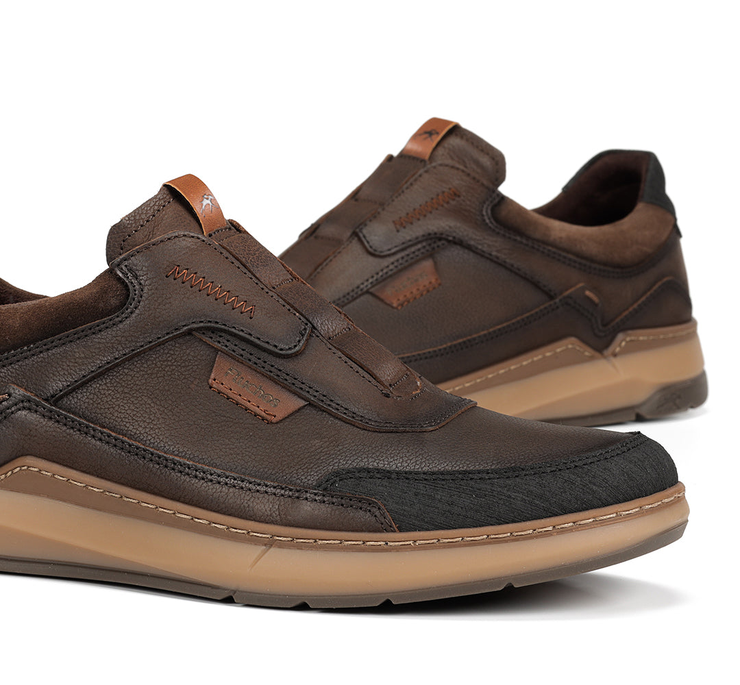 DEPORTIVO MARRON ELASTICOS F2278 JEFF CAFÉ