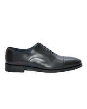 ZAPATO HOMBRE OXFORD COLOR NEGRO SUELA DE CUERO