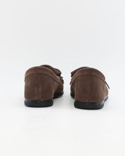 MOCASINES MUJER CON FLECOS EN PIEL COLOR MARRON MACARENA RANIA 69 NOISETTE