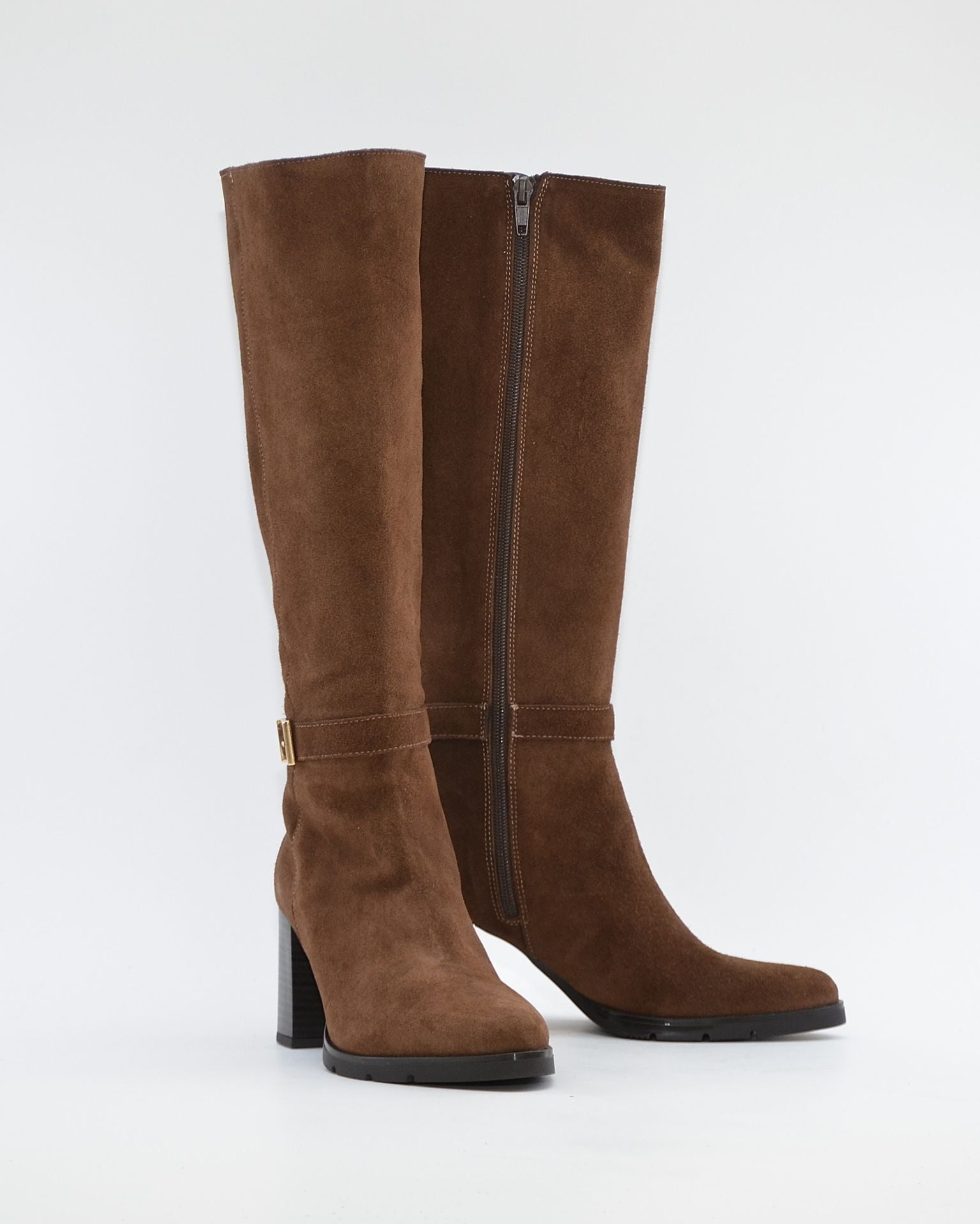 BOTA ALTA MUJER SERRAJE MARRON PITILLOS 30542