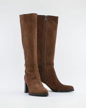 BOTA ALTA MUJER SERRAJE MARRON PITILLOS 30542