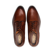 ZAPATO HOMBRE VESTIR COLOR CUERO CON CORDONES BRISTOL M7J-4187