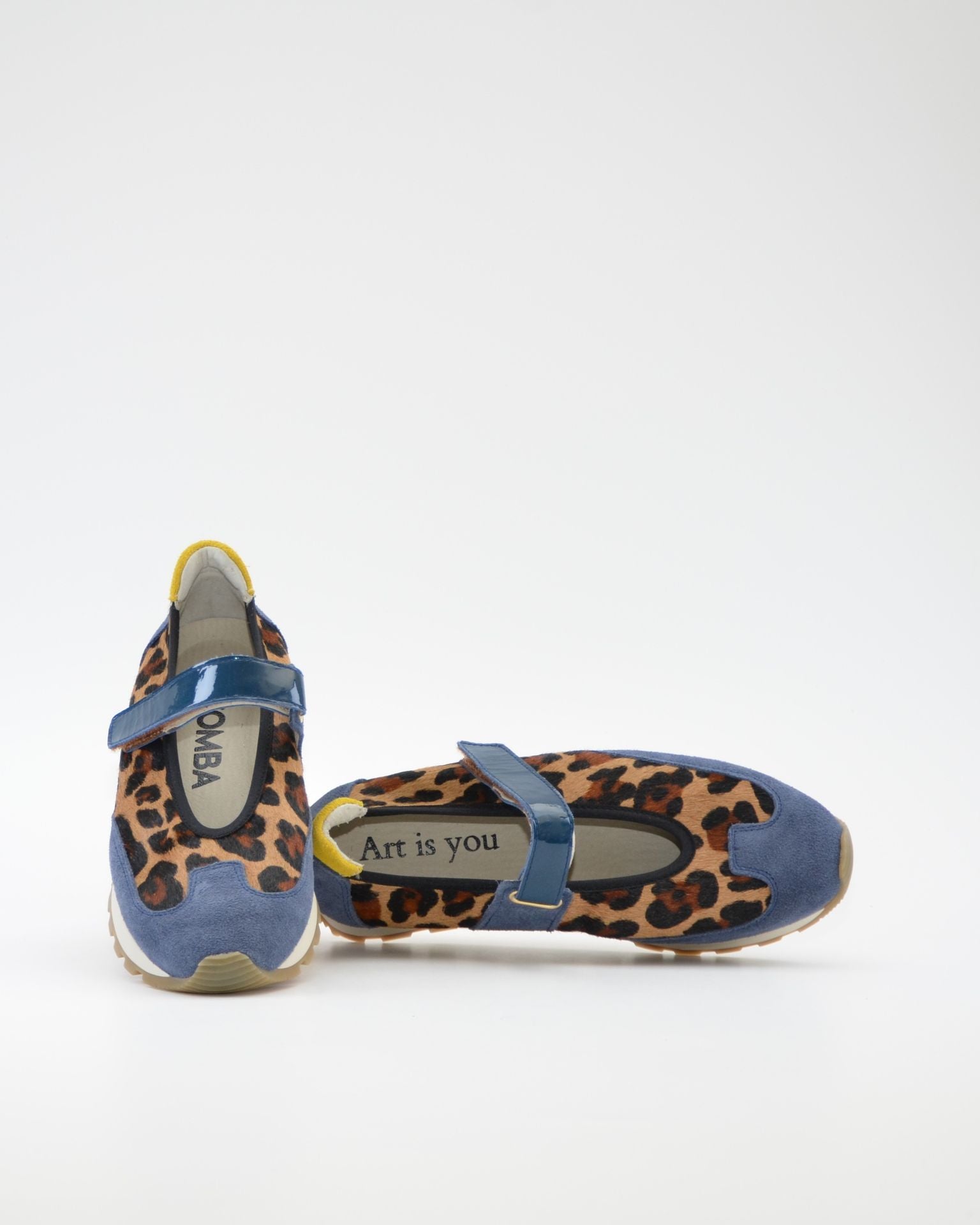 DEPORTIVO MARY JANE COMBI JEAN ANIMAL PRINT LACOMBA HOLLYHOCK PLANTILLA EXTRAIBLE
