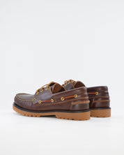 NAUTICO HOMBRE COLOR MARRON SEAHORSE PISO DE GOMA COSIDO