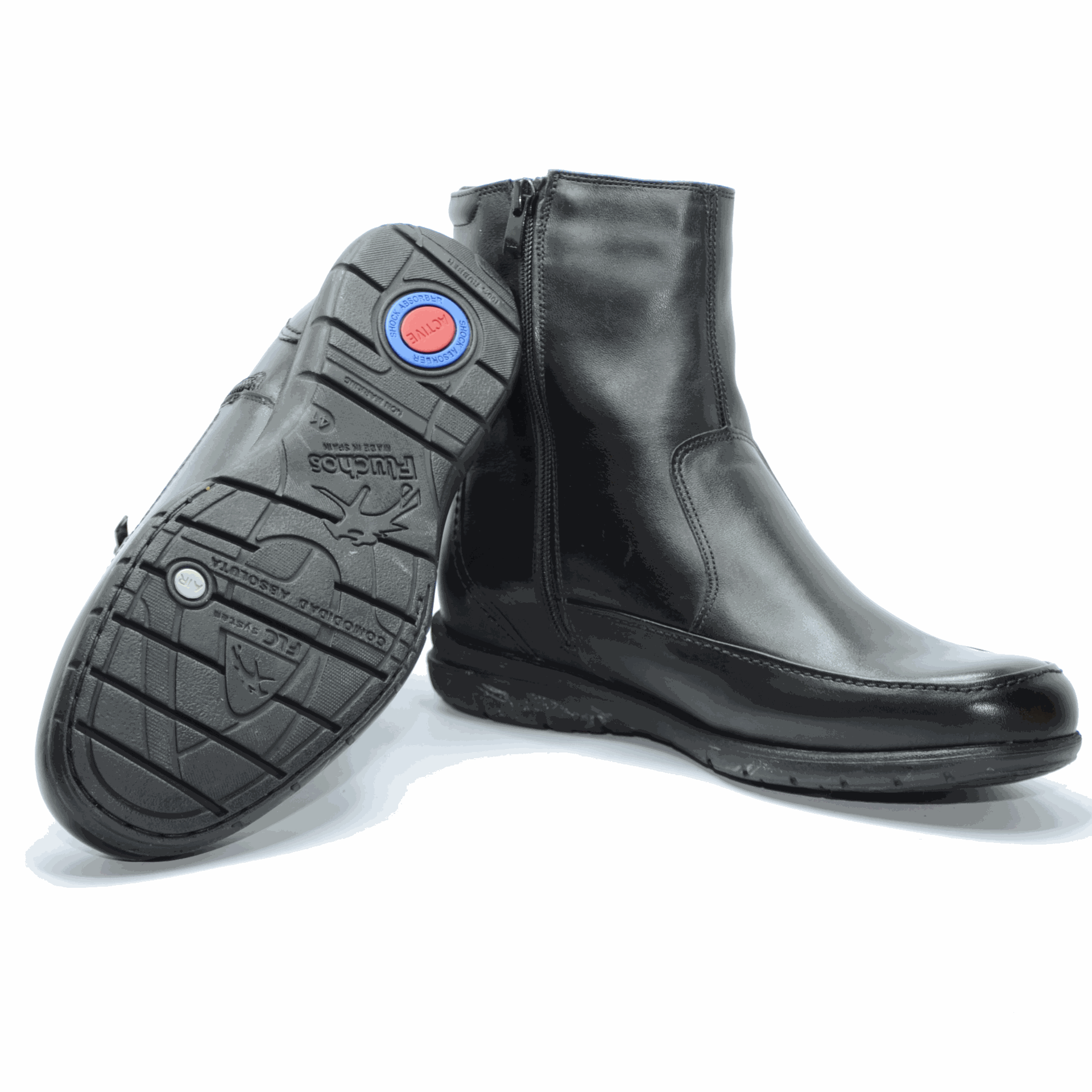 BOTA CREMALLERA NEGRA 87840 LUCA