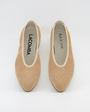 MERCEDITAS DE PIEL COLOR BEIGE LACOMBA CANNA