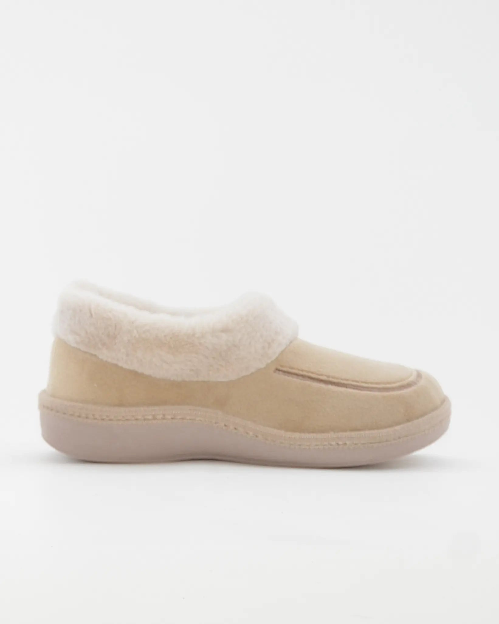 ZAPATILLAS DE CASA MUJER CERRADA SALVI 24L-002 TOSTADO