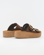 SANDALIA BIO PLATAFORMA NOBUCK MARRON HAPPY MONK GOMERA 002