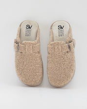 ZAPATILLAS DE CASA MUJER CON HEBILLA SALVI 29L-000 TEDDY ARENA