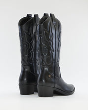 BOTA COWBOY COLOR NEGRO CON CREMALLERA  XTI 143119