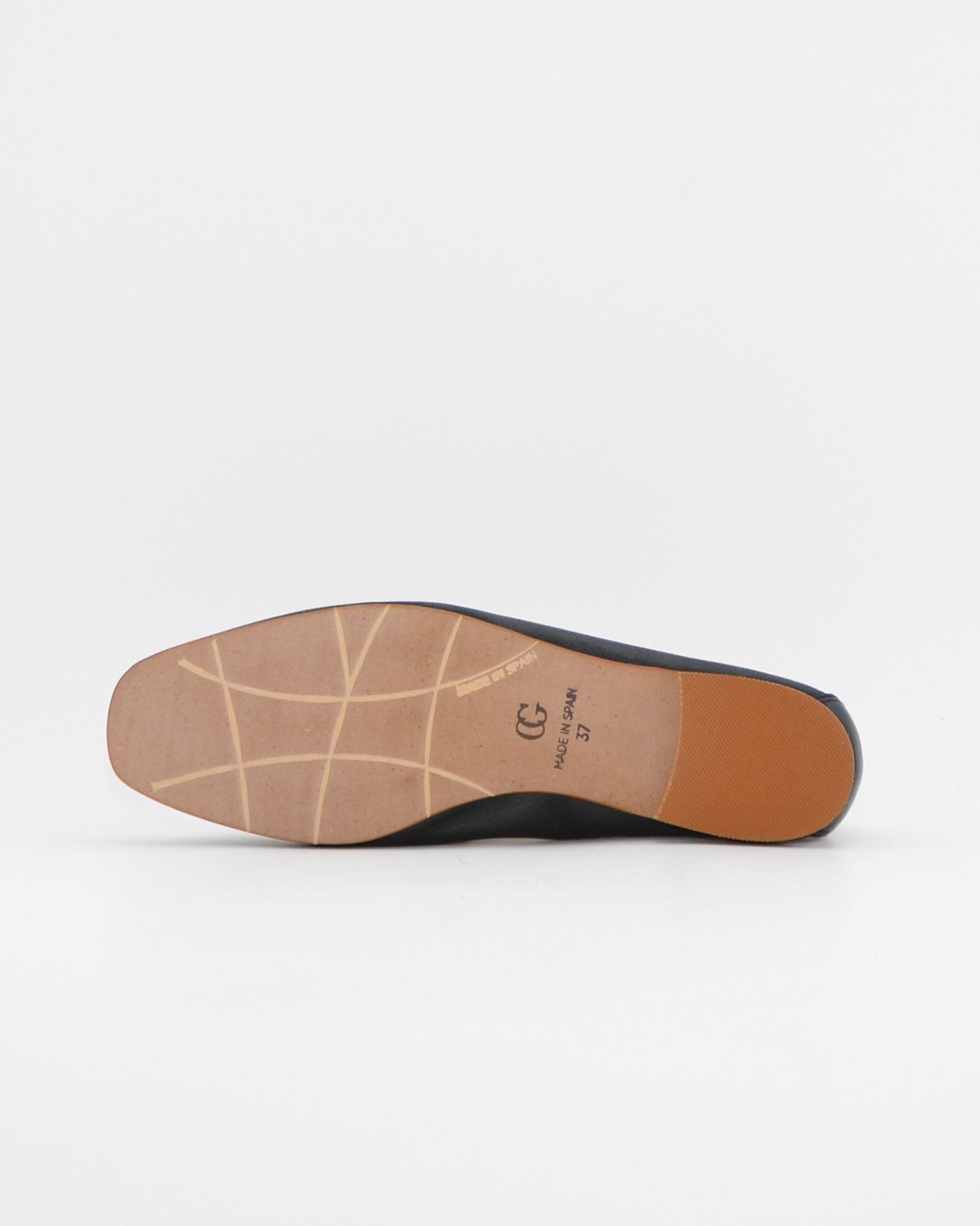 ZAPATO MOCASIN MUJER PLANO NEGRO CAYETANO 17200