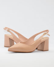 ZAPATO VESTIR SALON DESTALONADO COLOR NUDE PATRICIA MILLER 5532F