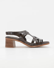 SANDALIA MUJER CHAROL MARRON TACON PLANTA DE GEL OH MY SANDALS 5992