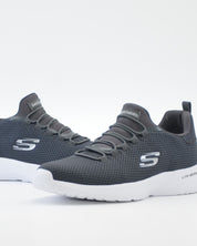 SNEAKERS HOMBRE SKECHERS 58360 GRY ELASTICOS SLIP-INS