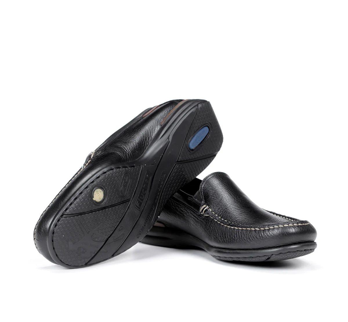 ZAPATO MOCASIN HOMBRE FLUCHOS COLOR NEGRO ORION 8682