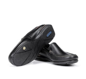ZAPATO MOCASIN HOMBRE FLUCHOS COLOR NEGRO ORION 8682