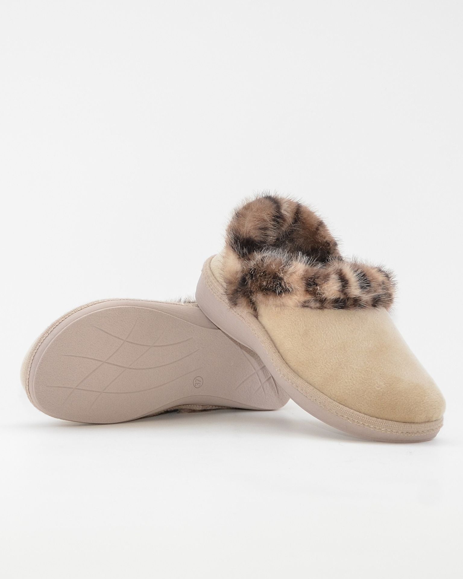 ZAPATILLAS DE CASA MUJER CERRADA SALVI 31L-056 SUAPEL TOSTADO
