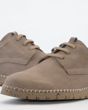 ZAPATO DE HOMBRE CALLAGHAN BEIGE CON CORDONES 65201