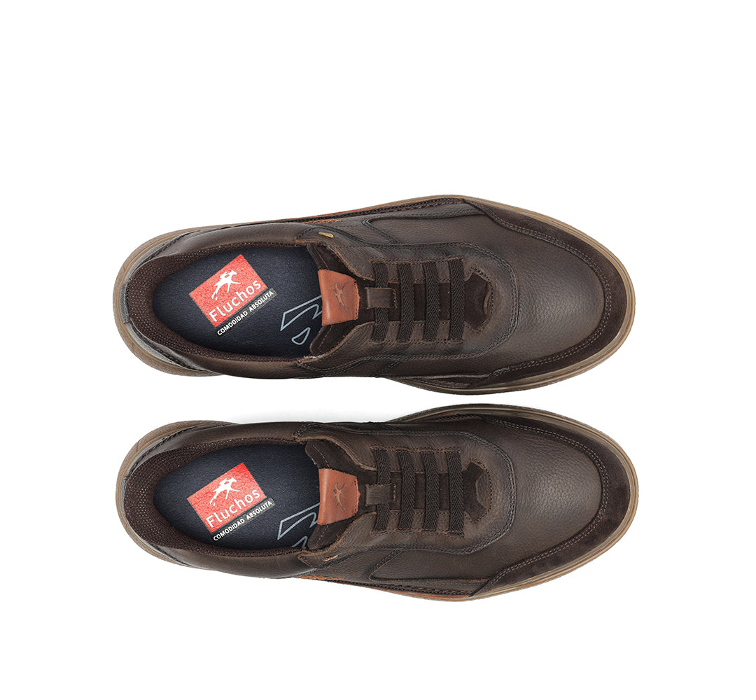 DEPORTIVO MARRON GOMA ELASTICA F2253 ROCKY G.CAFÉ
