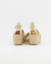ALPARGATAS DE CUÑA TEJIDO MULTI BEIGE MACARENA JAVA 64