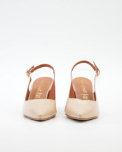 ZAPATO SALON DESTALONADO TACON CUADRADO COLOR BEIGE DANIELA V. 2315CD SAHARA
