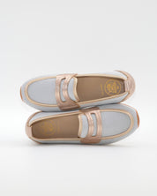 MOCASIN DEPORTIVO MUJER COLOR BLANCO PLATINO THE HAPPY MONK VANITY 023 SALMON