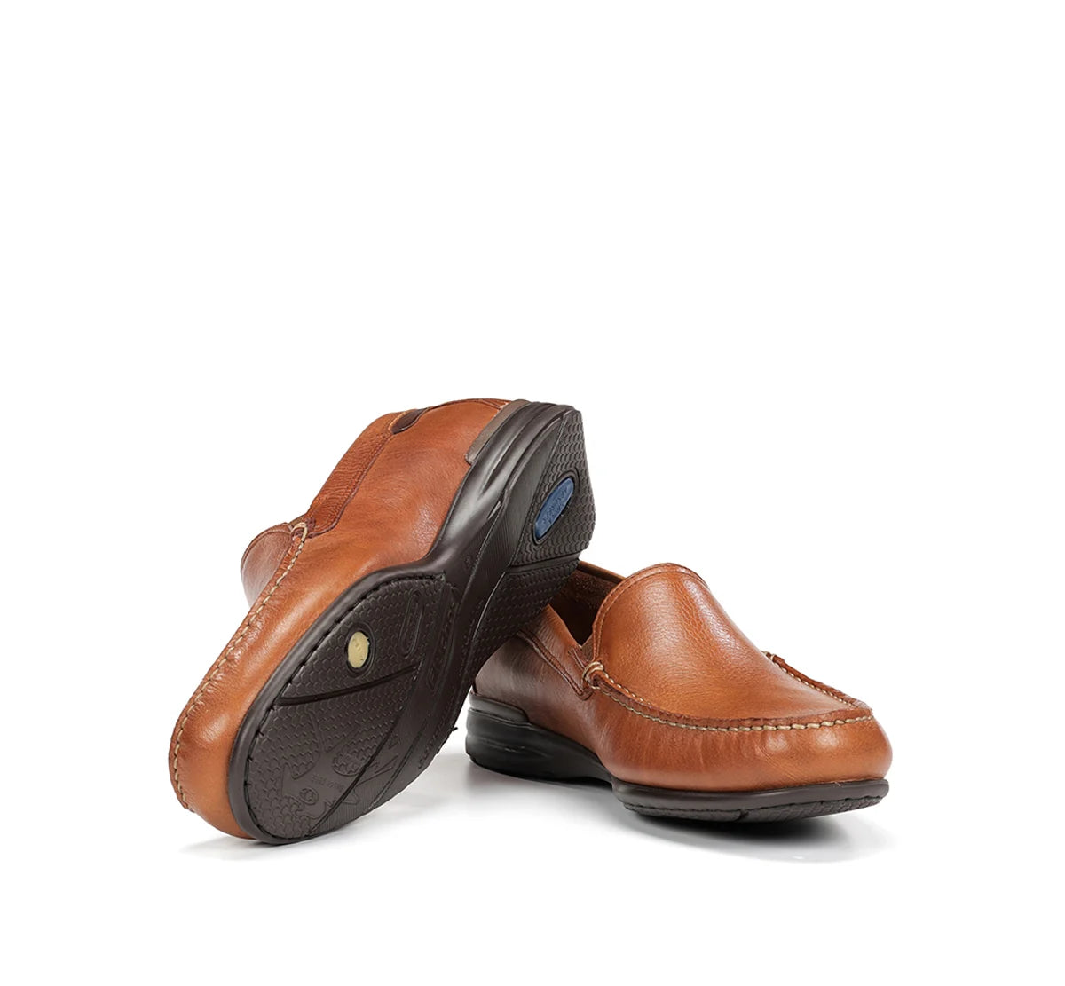 ZAPATO MOCASIN HOMBRE FLUCHOS COLOR CUERO ORION 8682