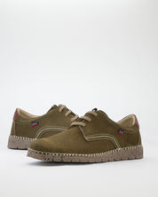 ZAPATO DE CORDONES HOMBRE COLOR KAKI CALLAGHAN 65201