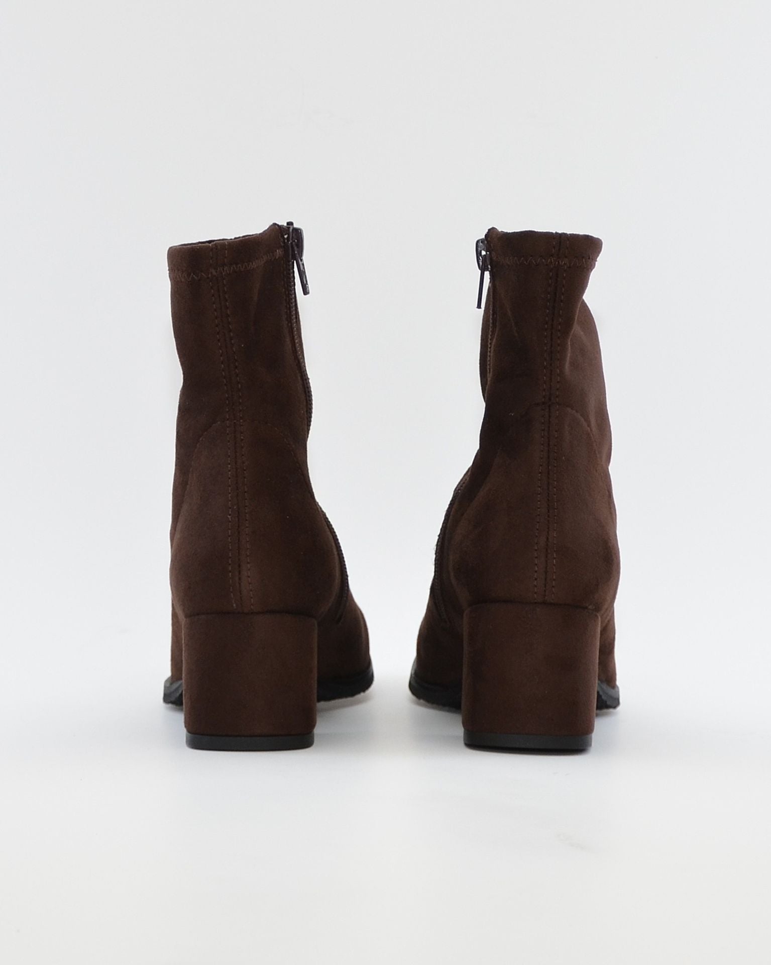 BOTIN LYCRA MUJER COLOR MARRON CHOCOLATE LACOMBA COCOA