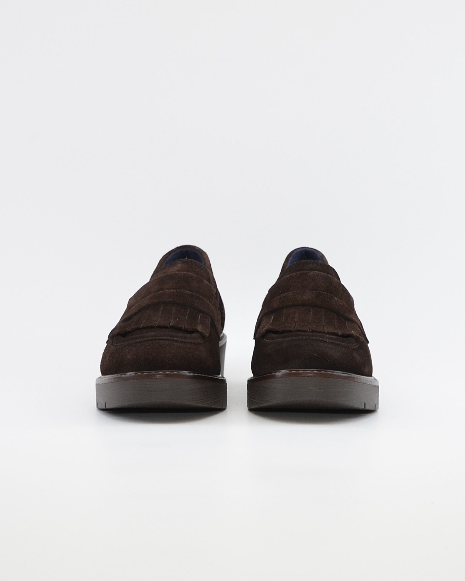 ZAPATO MOCASIN MUJER FLECHOS SERRAJE MARRÓN CHOCOLATE DORKING by FLUCHOS D9782 ÉBANO