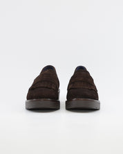 ZAPATO MOCASIN MUJER FLECHOS SERRAJE MARRÓN CHOCOLATE DORKING by FLUCHOS D9782 ÉBANO