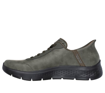 SNEAKERS HOMBRE SKECHERS VERDE 216326 OLV ELASTICOS